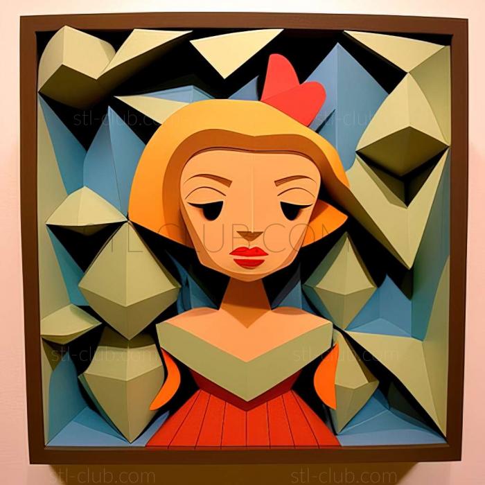 3D model Mary Blair (STL)